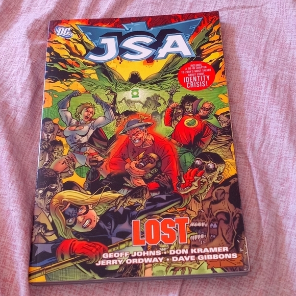 Comics JSA lost Geoff Johns Don Kramer Dave Gibbons Jerry ordway - Picture 1 of 4